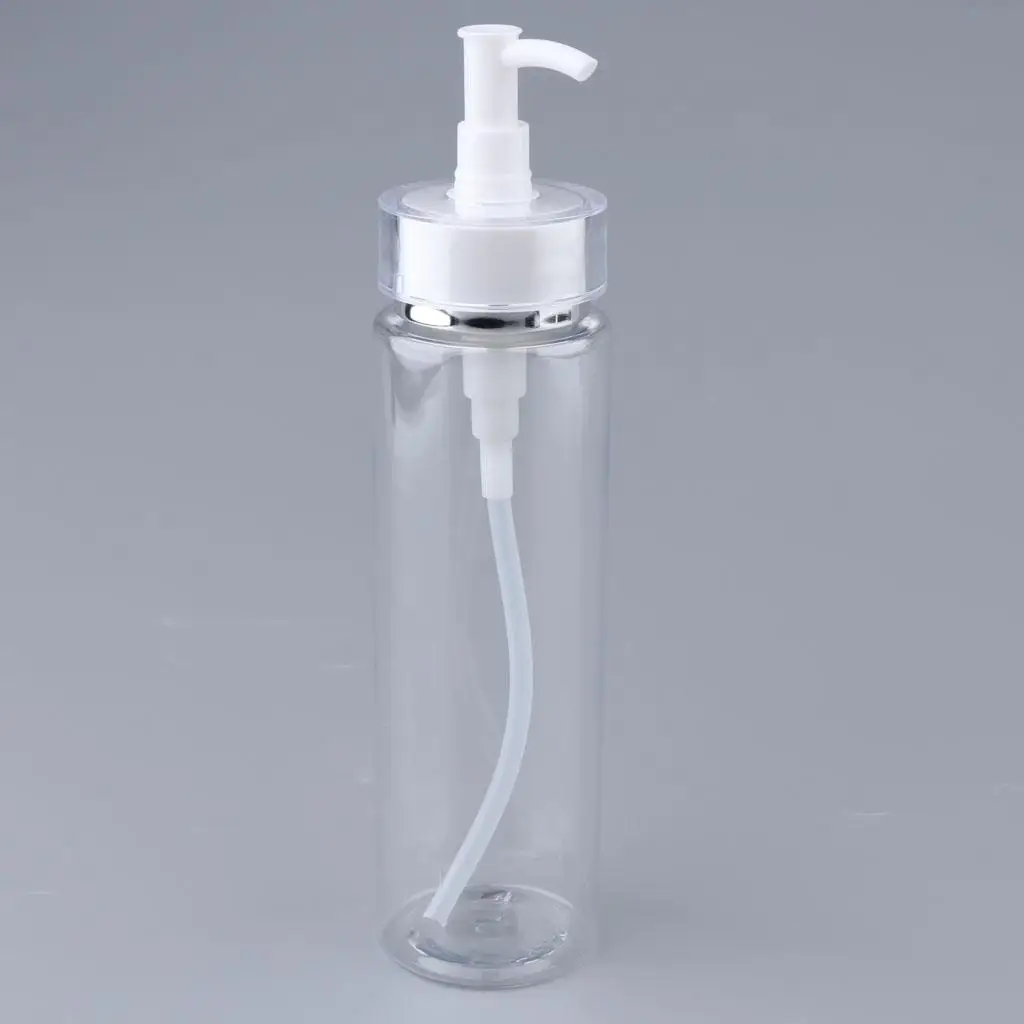 2-6pack Empty Acrylic Cosmetic Pump Bottle Lotion Dispenser Liquid Container