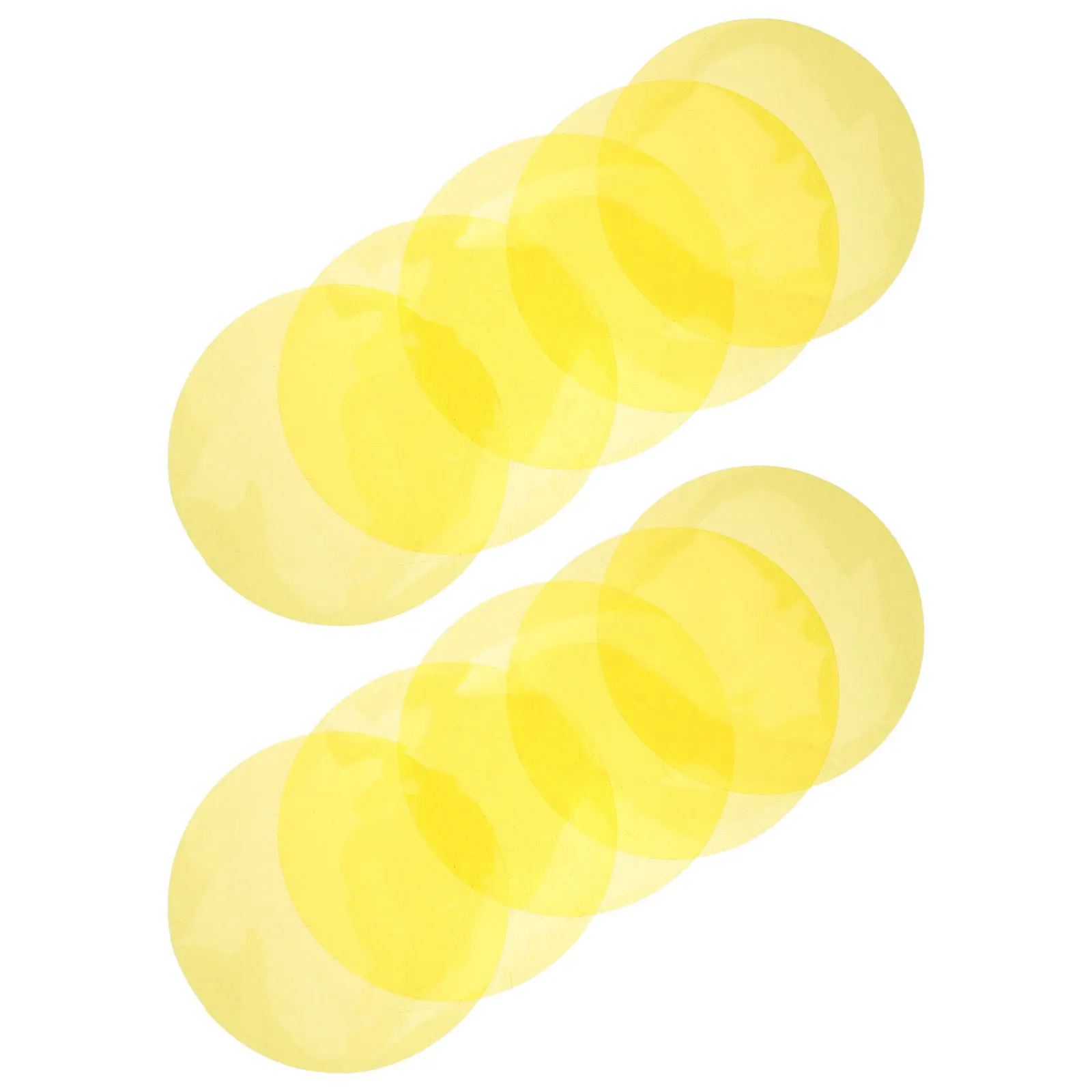 

10Pcs Atmosphere Light Color Changing Film - Self-Adhesive Colored Gel Sheets for Lamp LED Warm Light Correction Home Decor