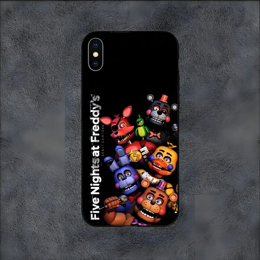 FNAF F-Five N-Nights at-Freddys Phone Case For Samsung S21,S22,S23,S30,Ultra,S20,S30,Plus,S21 Fe,10,9,5G Silicone Cover