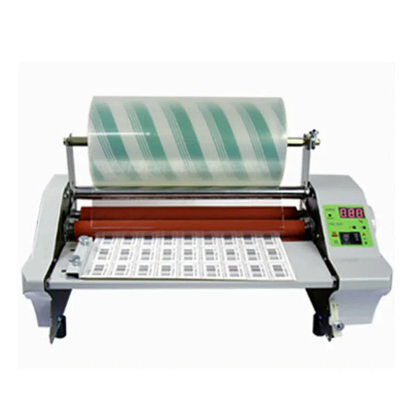 Upgrade Laminating Machine Cold Lamination Film Small Self-adhesive Cover Photo Book Crystal Label Single Double Hot Laminator F