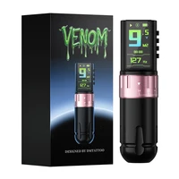 DM Venom-máquina de tatuaje inalámbrica de carrera de 2,4-4,2 MM, pantalla táctil grande LED, batería de 2300mAh adecuada para arte corporal permanente