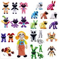 Smiling Little Animal Plush Toy Cat Fox Dog day Hoppy Hopscotch Stuffed Dolls Cartoon plushies Toys Birthday Christmas Gifts