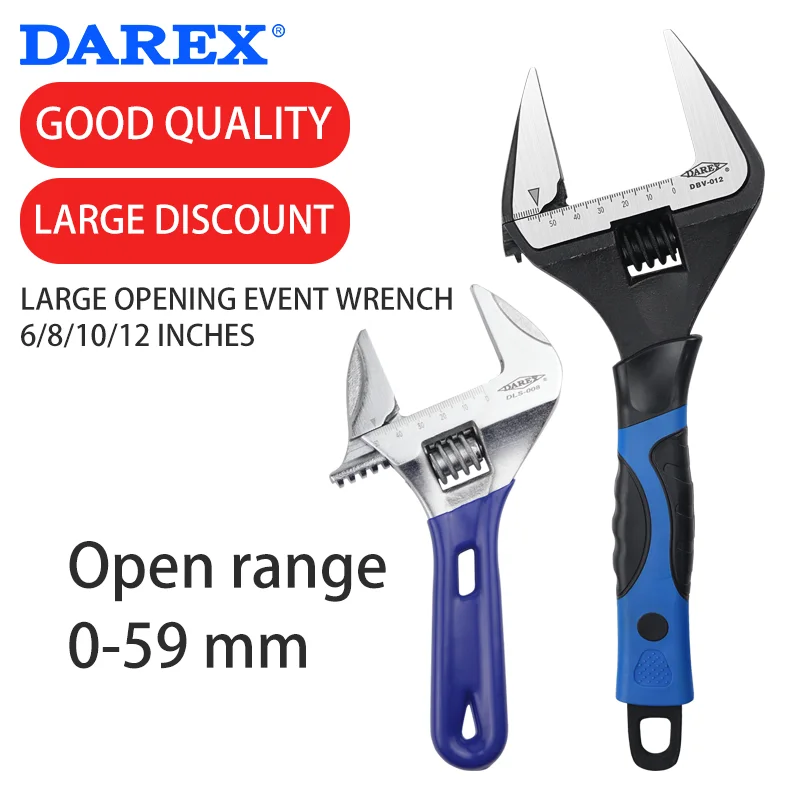 

DAREX MOVABLE Wrench Multi adjustable repair torque hand tool flexible long Spanner key set for bicycle motorcycle car repair