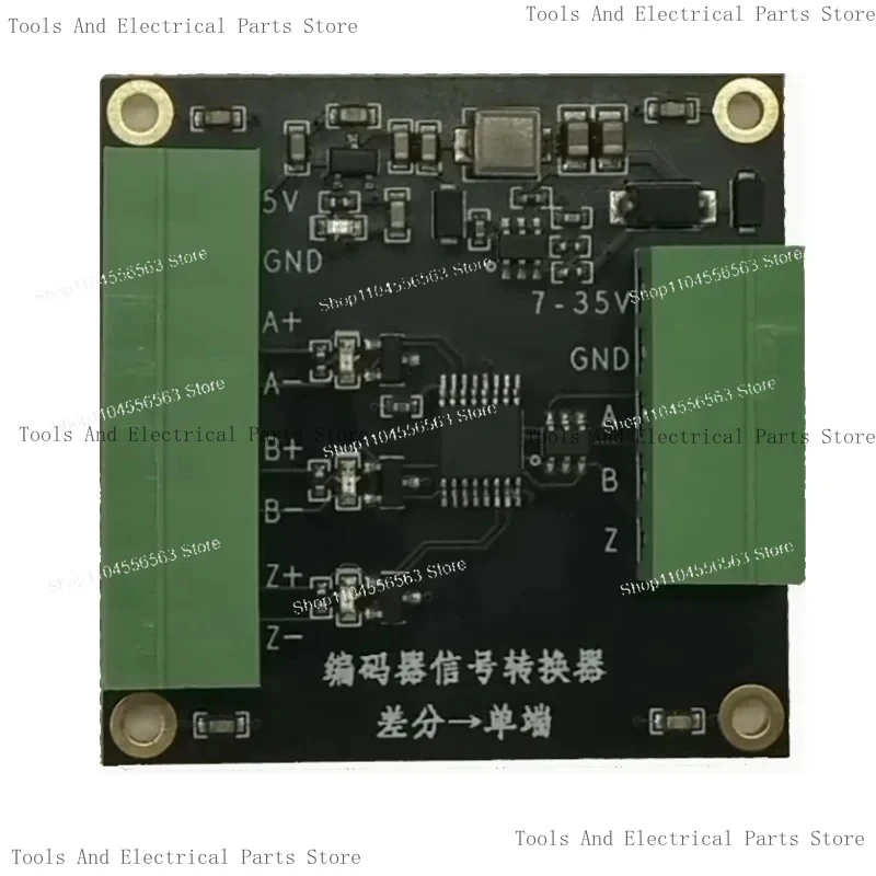 Differential/Single-Ended Signal Encoder For Servo, Grating Scale With AM26C32 Long Line Driver