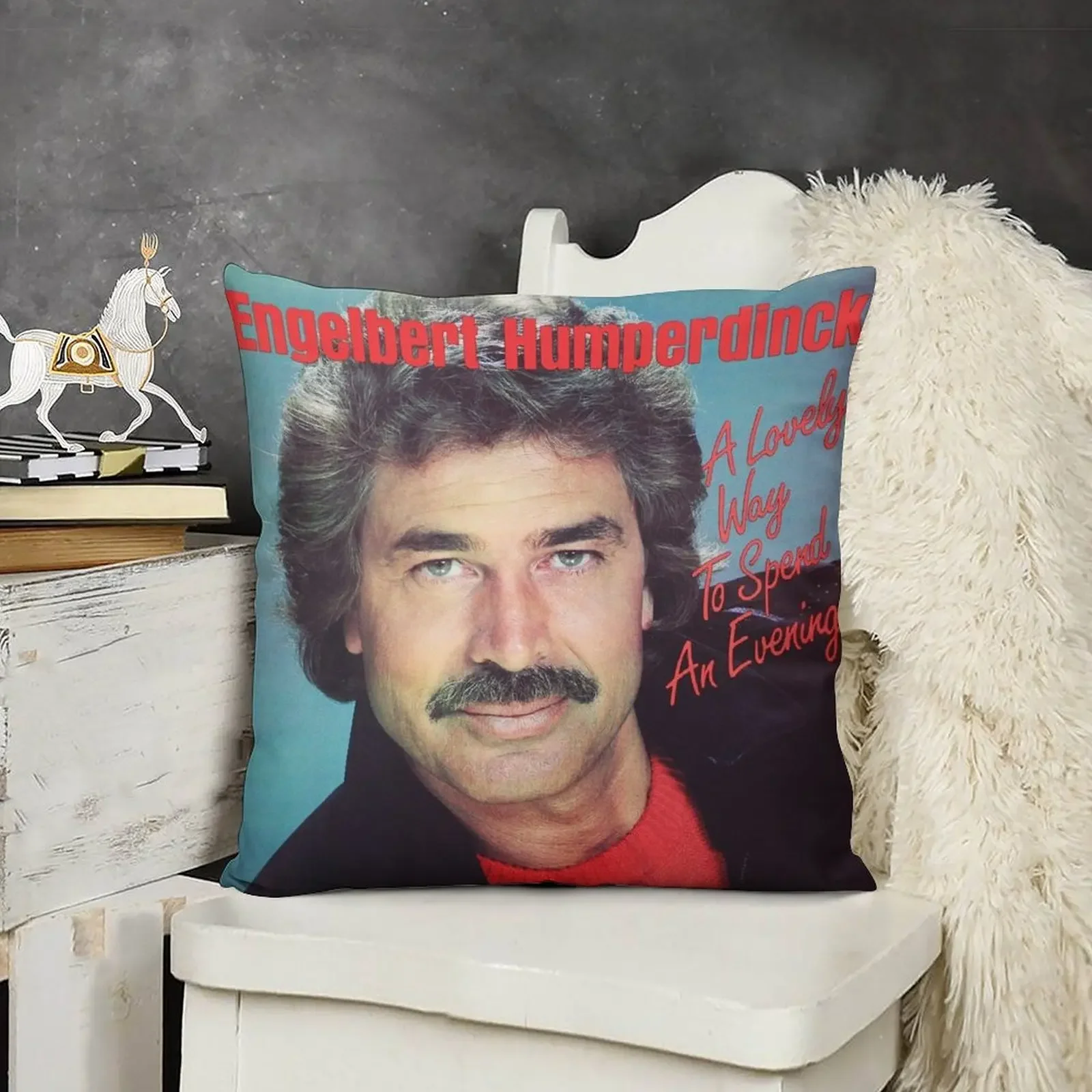 Engelbert Humperdinck a lovely way to spend an evening Throw Pillow Luxury Pillow Case Pillowcases For Pillows pillow