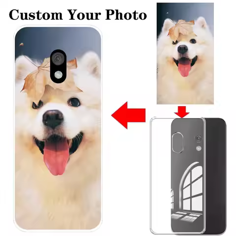 Customized DIY Silicone Soft Case For Nokia 235 4G 220 215 2024 105 106 2G 4G 2023 2021 Personalized Clear Fundas for Nokia 3210