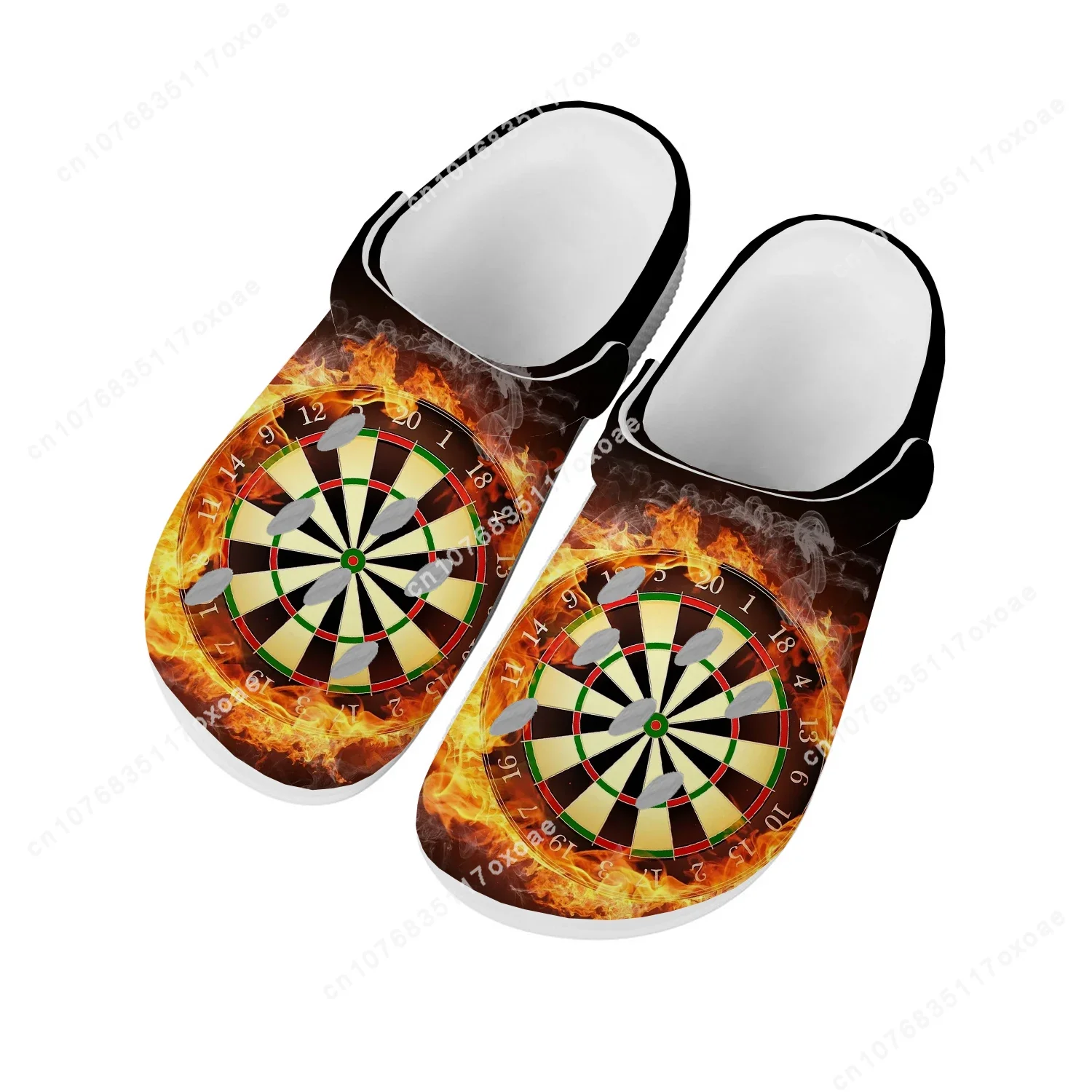 

Love Gift Darts Player Home Clog Mens Women Youth Boy Girl Sandals Shoes Garden Custom Made Breathable Shoe Beach Hole Slippers