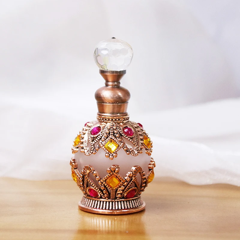 1PCS Luxus Parfüm Flasche Ätherisches Öl Flasche 15ml Leere Flasche Lagerung Flasche Geschenk Glas Parfüm Flasche Tragbare flaschen – Detail 22