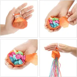 Ribbon Spray Wedding Decoration Multicolor Confetti Magic Paper Props Popper Accessories Hand Throw Streamers Stage Magic
