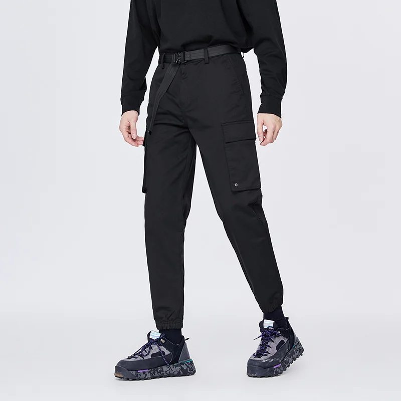 Semir – pantalon décontracté pour homme, nouvelle collection automne 2023, bas fuselé ample, couleur unie, mode Cool Street