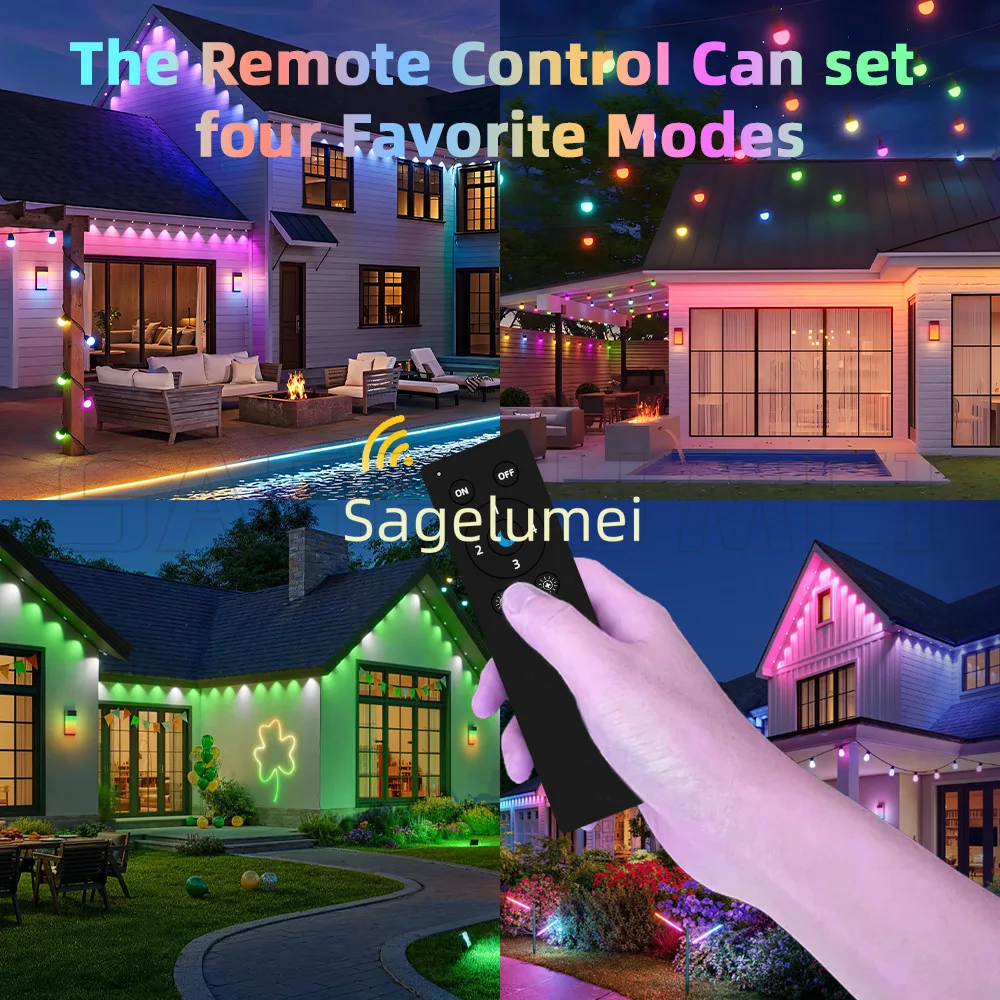 

DOMRAEM WLED WiFi LED Remote Control ESP-NOW DOM-WLE-RC005 Addressable 30M Range Low-Power 4Scene Memory,App-Free Control RGB