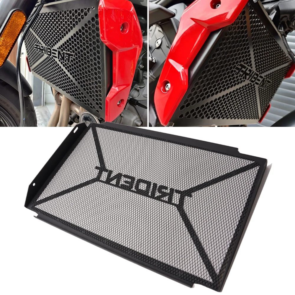 For Triumph Trident660 Trident660 2021-2023 2024 2025 Motorcycle Radiator Guard Grille Water tank Protector Cover Accessories