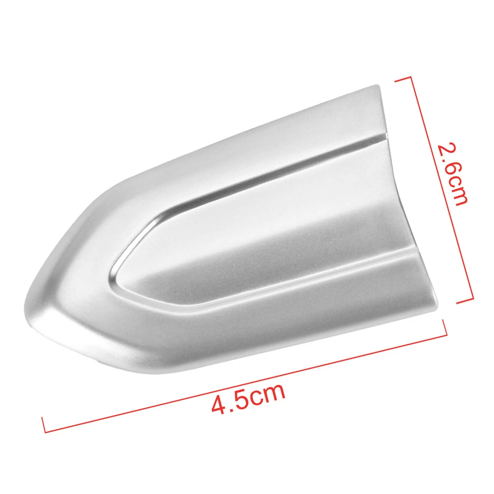 Car Outside Accessories Door Lock Cylinder Chrome Cover Trim Cap Outer Door Handle Cover For Cadillac ATS XTS CTS CT6  13522324