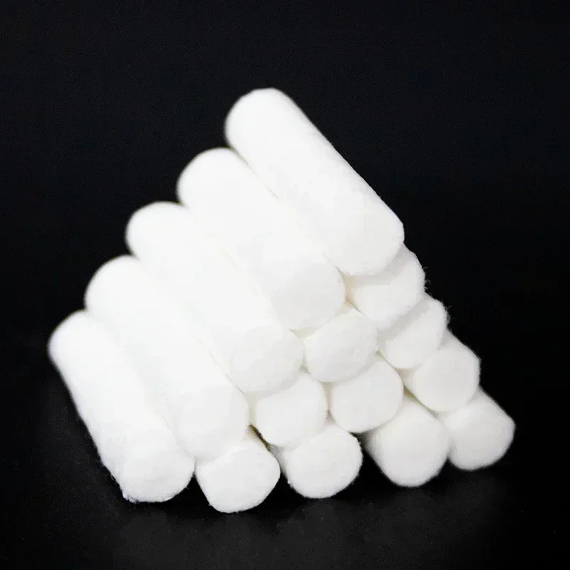 Oral Restorative Defatted Cotton Pellets Teeth Bleaching Sanitizing Disposable Items, Smooth and Absorptive, Relaxed for People