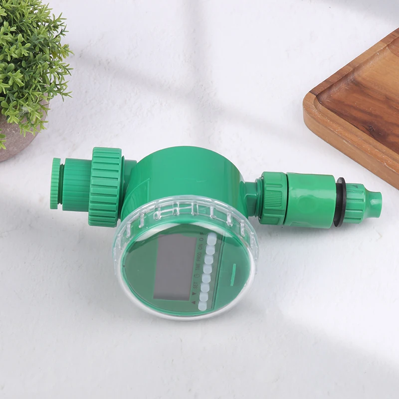 Automatic Garden Watering Controller LCD Timer - usage example