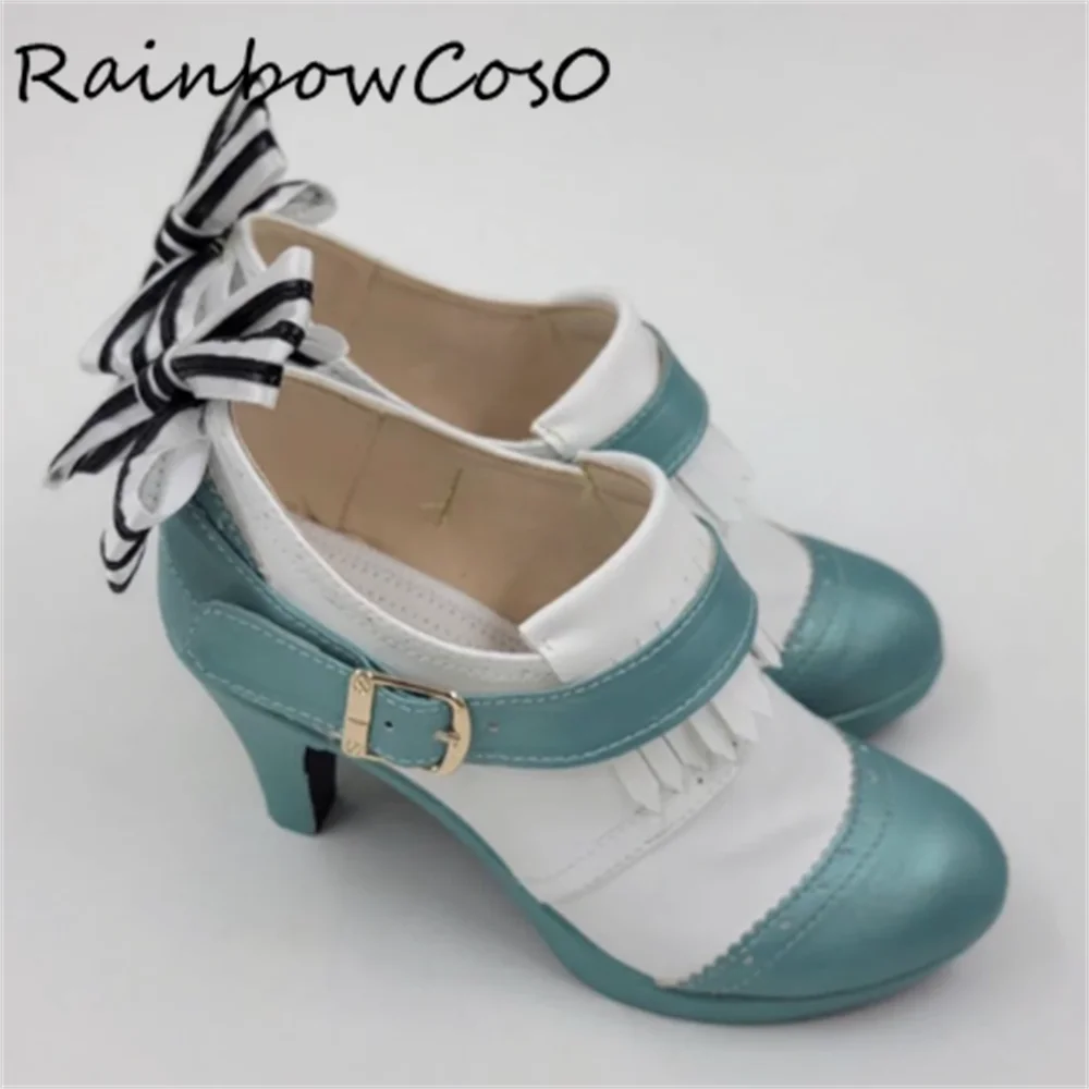 Ciel Phantomhive Black Butler Cosplay Sapatos Botas Jogo Anime Festa Halloween RainbowCos0 W5009