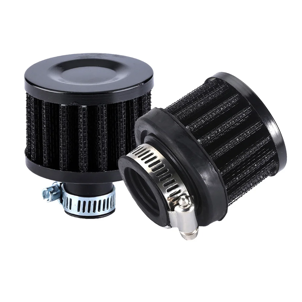 12MM Mini Mushroom Air Filter, Car Intake Modification Breather Filter, Small Mushroom Head Air Cleaner for Auto Engine