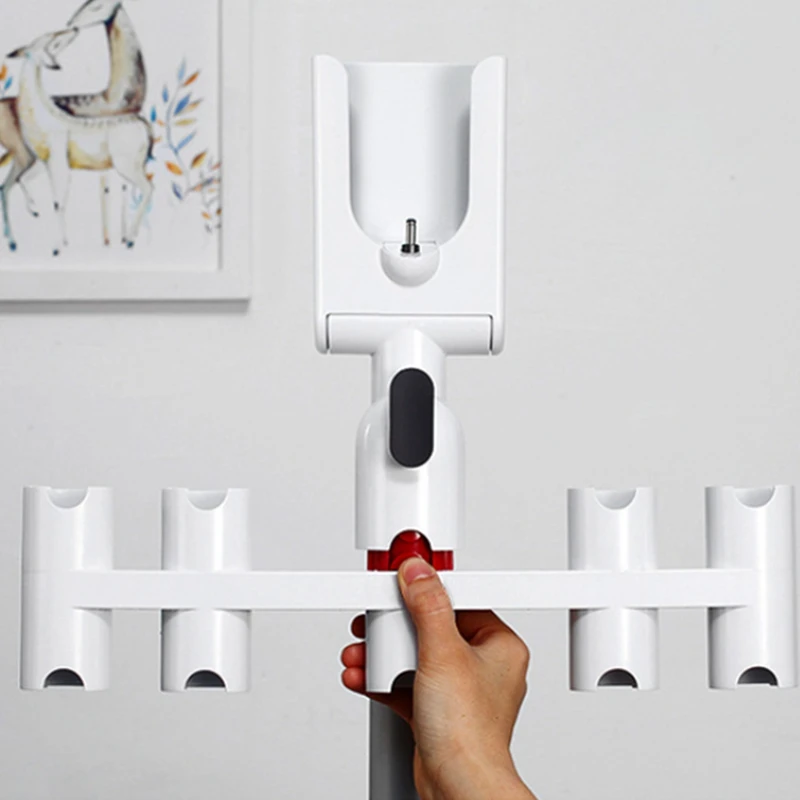 Soporte de almacenamiento para aspiradora Dyson V7 V8 V10 V11 V12 V15, soporte para cabezal de cepillo, boquilla de succión, herramientas de estación Base