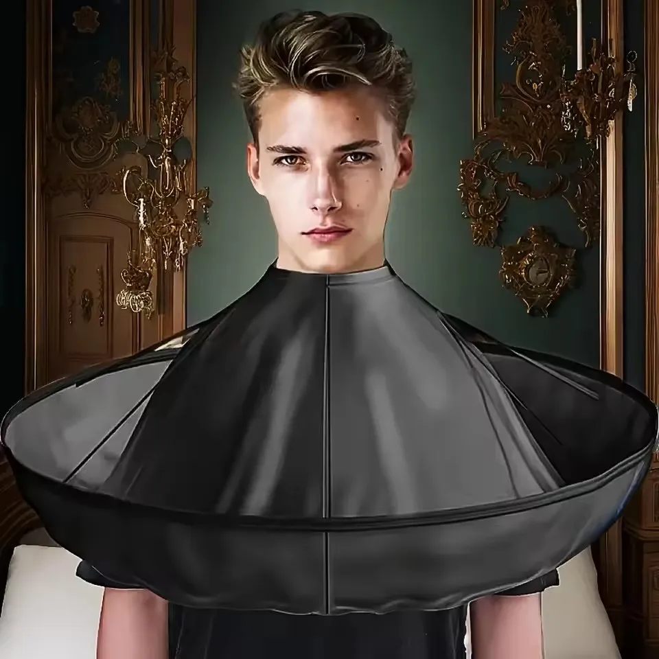 Professional Salon-Quality Hair Cut Cloak - Non-Stick, Waterproof & Adjustable Neck Duster for Stylists and Barbers