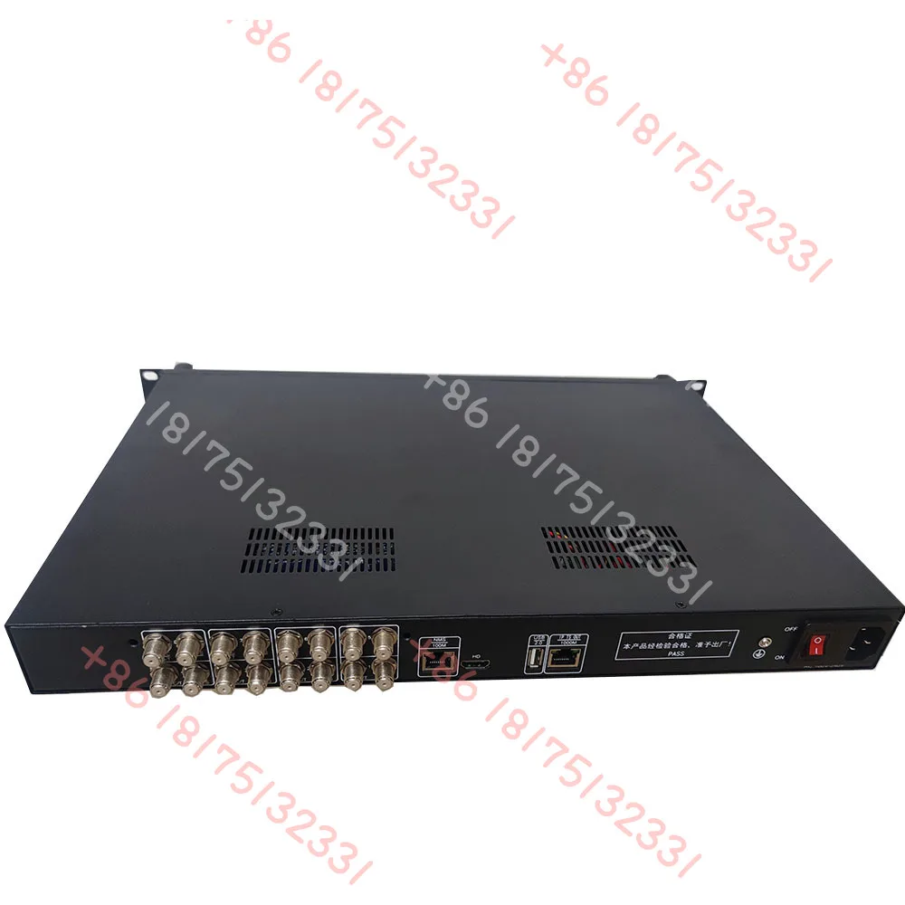 

8-канальный цифровой шлюзовый приемник для тюнера (DVB-S/S2/DVB-T/T2/DVB-C) к IP (UDP/HTTP/RTSP) в телепроводных системх Front-end