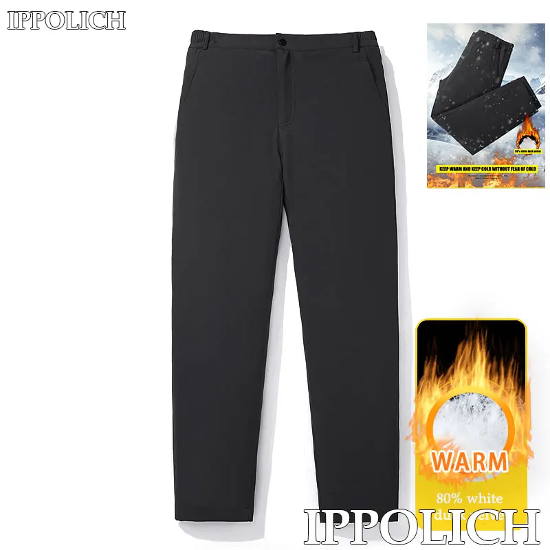 Winter Down Pants Warm Men Sports Pants Down Women Sports Pants Warm And Cold Fluffy Warm Comfortable Breathable Soft Down Pants