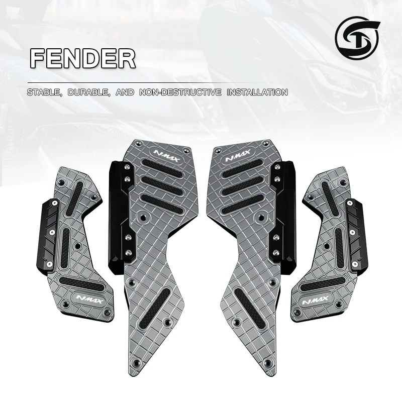 Motorcycle Accessories for Yamaha NMAX155 Nmax155 Nmax125 2020 2021 2022 2023Modified Foot Pedal Anti Collision Protection Beams