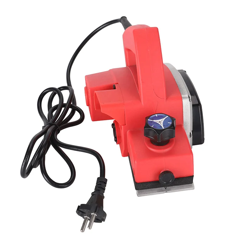 Household Multifunctional Woodworking Planer, Small Portable Desktop Electric Planer for Wood Processing
