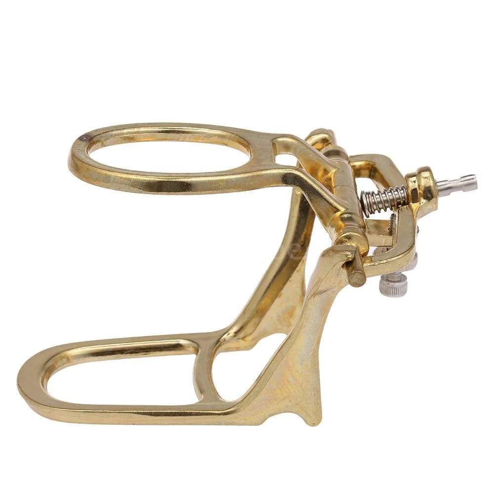 Occlusal Framework Dental Lab Tools Denture Articulator Adjustable Equipment Dental Lab Articulator Copper Coating / Zinc Alloy