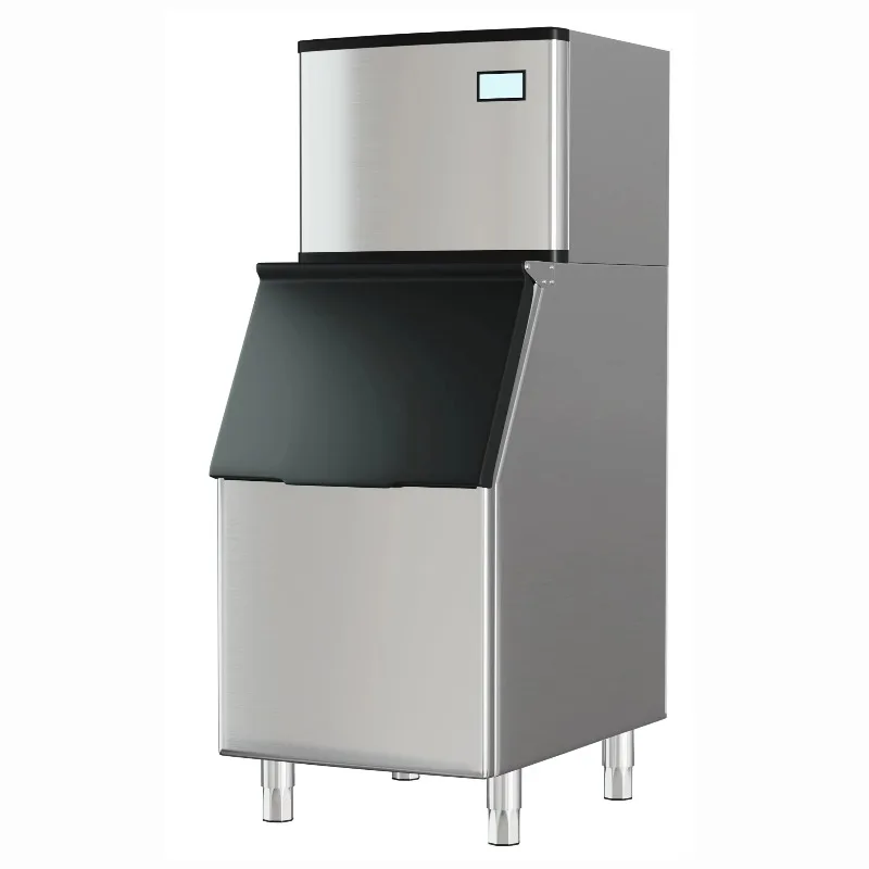

180kg-700kg Professional Ice Machinery Big Commercial square Ice Maker Machine Cube 110 - 240V 940W