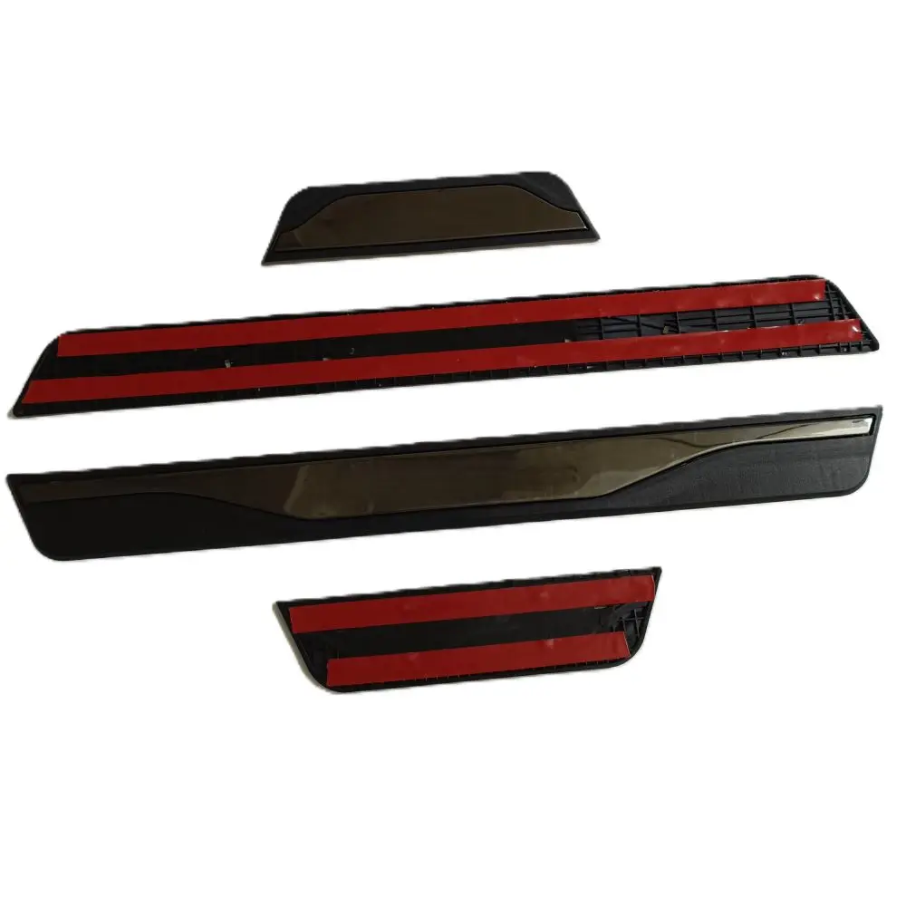For Москвич 3‌ Moskvich 3 2023 2024 2025 2026 2027 Car Door Sill Welcome Pedal Threshold Protector Sticker ABS Steel AntiScratch