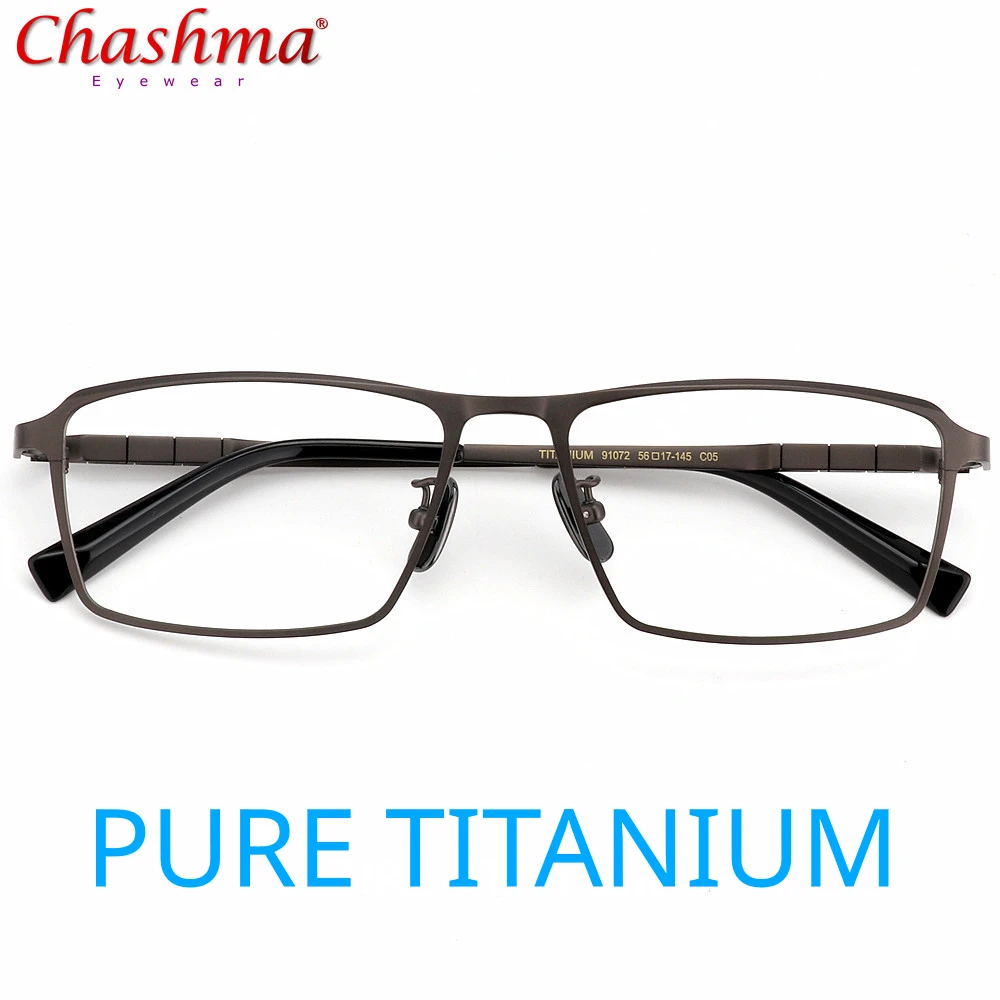 %100 Pure Titanium Glasses Frame Men Prescription Eyeglasses Spectacles Optical Мyopia Еyewear