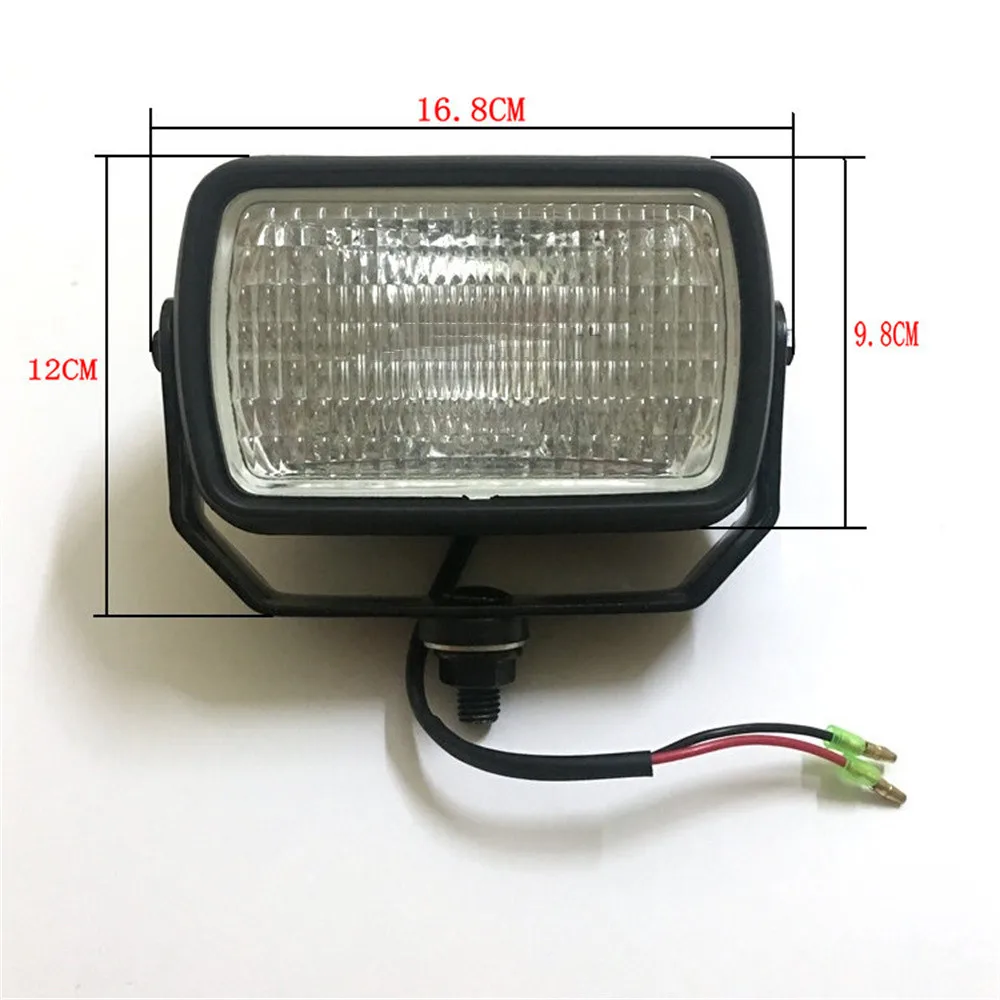 

For Kobelco Komatsu Hitachi Carter Doosan Excavator Headlight Work Light Tool Box Light Boom Light Lighting Light