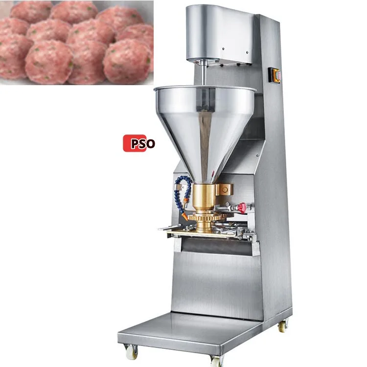 Food Stuffed Industrial Meat Ball Beat Forming Machine Speed Control Meatball Beating Making Machine Price