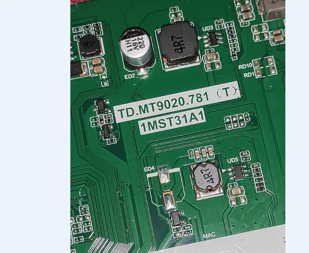 Imagem -05 - Wi-fi Streaming tv Motherboard Bem Testado Td.mt9020.781t Td.mt9020.782n 1mst31a1