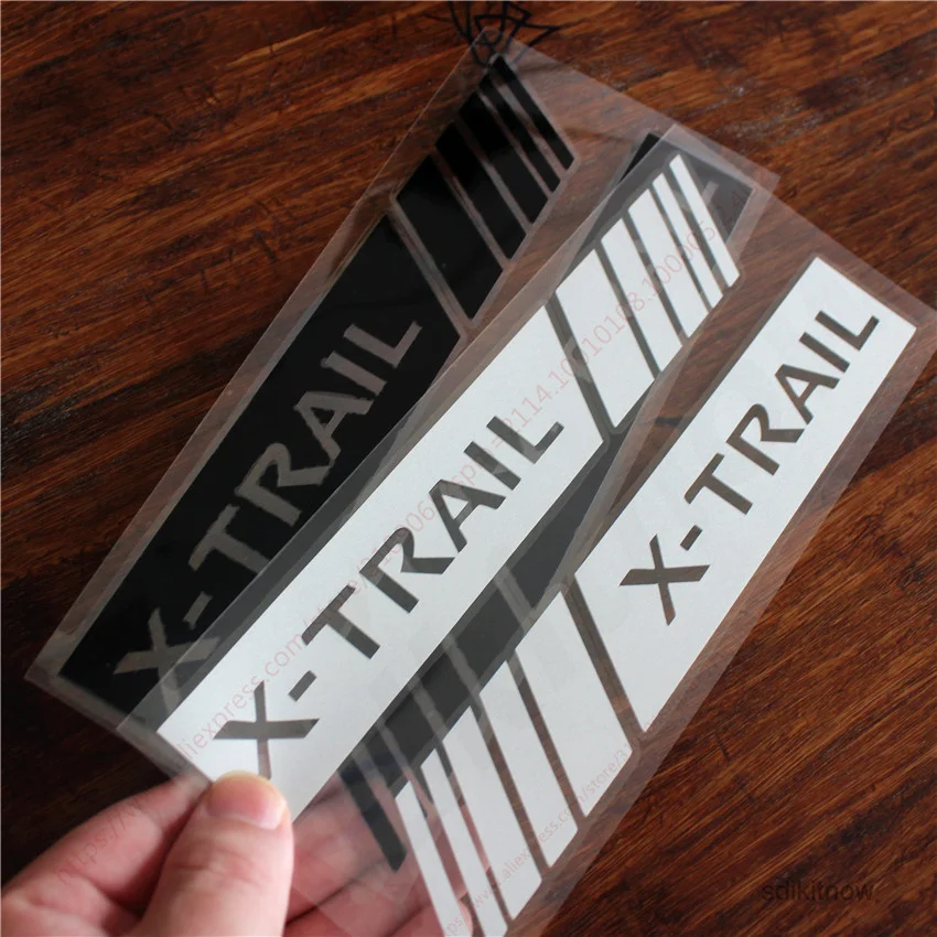 1pc Car Dash borad headlights Sports Racing PVC Vinyl Decal Sticker For Nissan New Xtrail X-trail T30 T31 T32 2013-2019