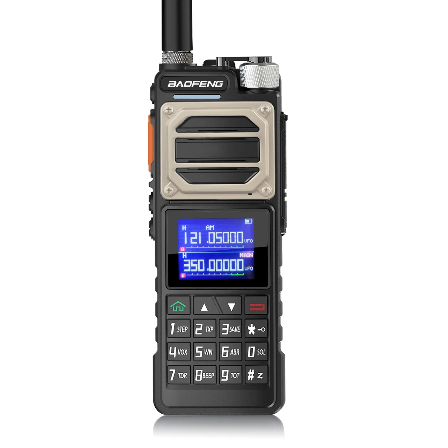 Baofeng 10KM Walkie Talkie UV-25 10W 999Ch banda aérea aficionadora multibanda Scrambler Radio FM con batería recargable USB-C de 5200mAh