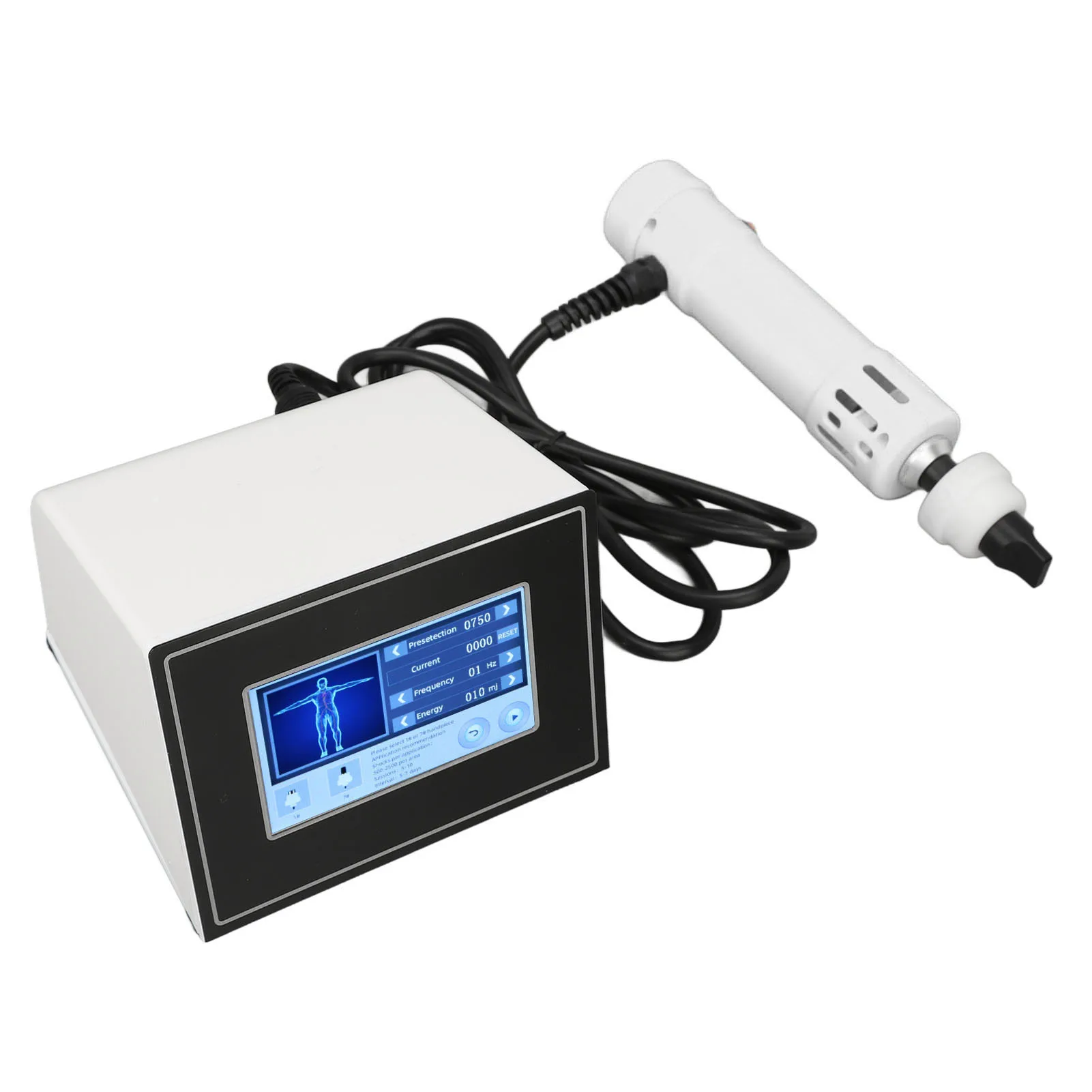 Stoßmaschine, Massage, verstellbar, sicher, 16-Gang-Frequenz, ED-Behandlungsmaschine, ergonomisch, für Männer für Arthrose