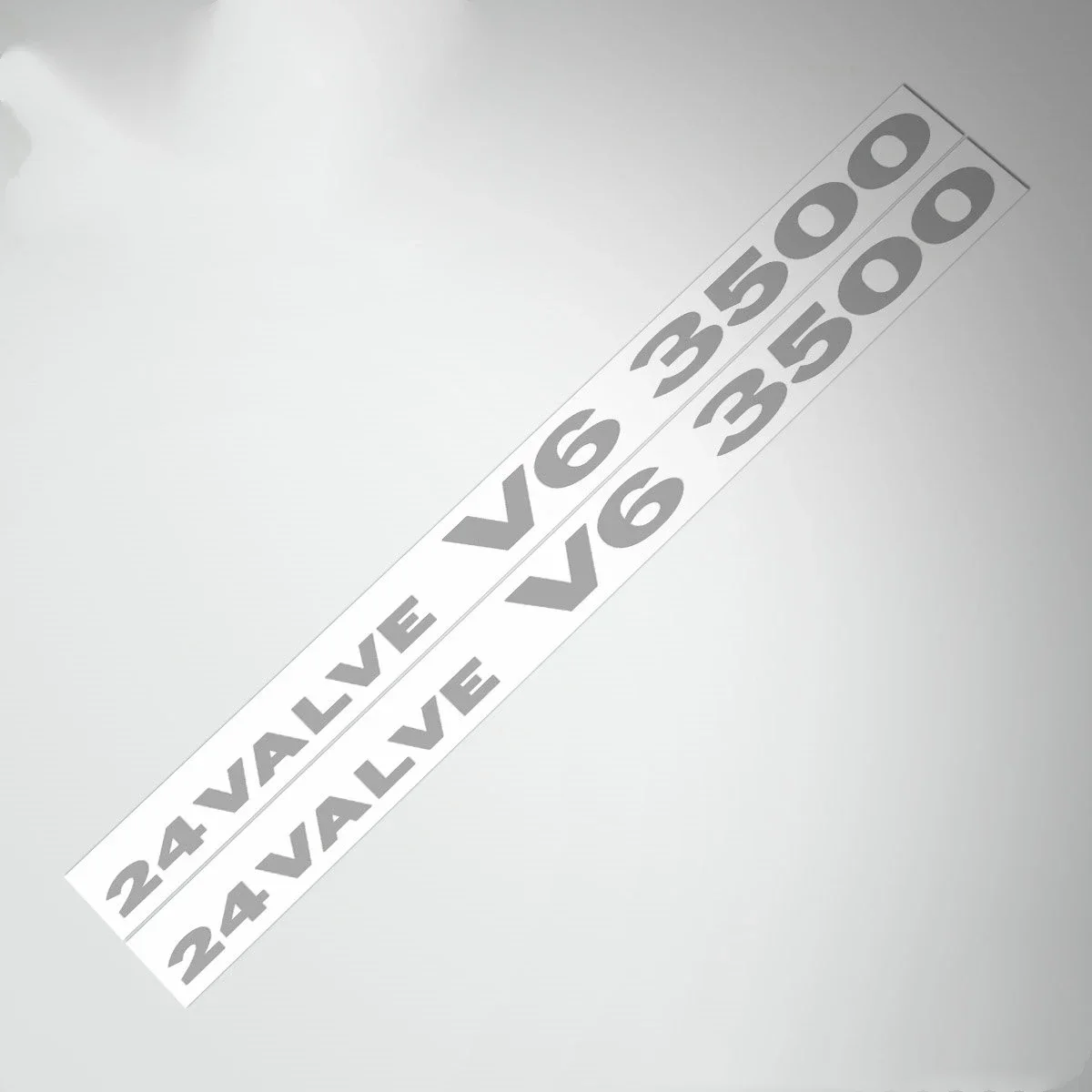 

2x Car Styling Sticker Automobile Large Vinyl Body Front Windshield Window Decals for Mitsubishi 24-valvei V6 3500 decal