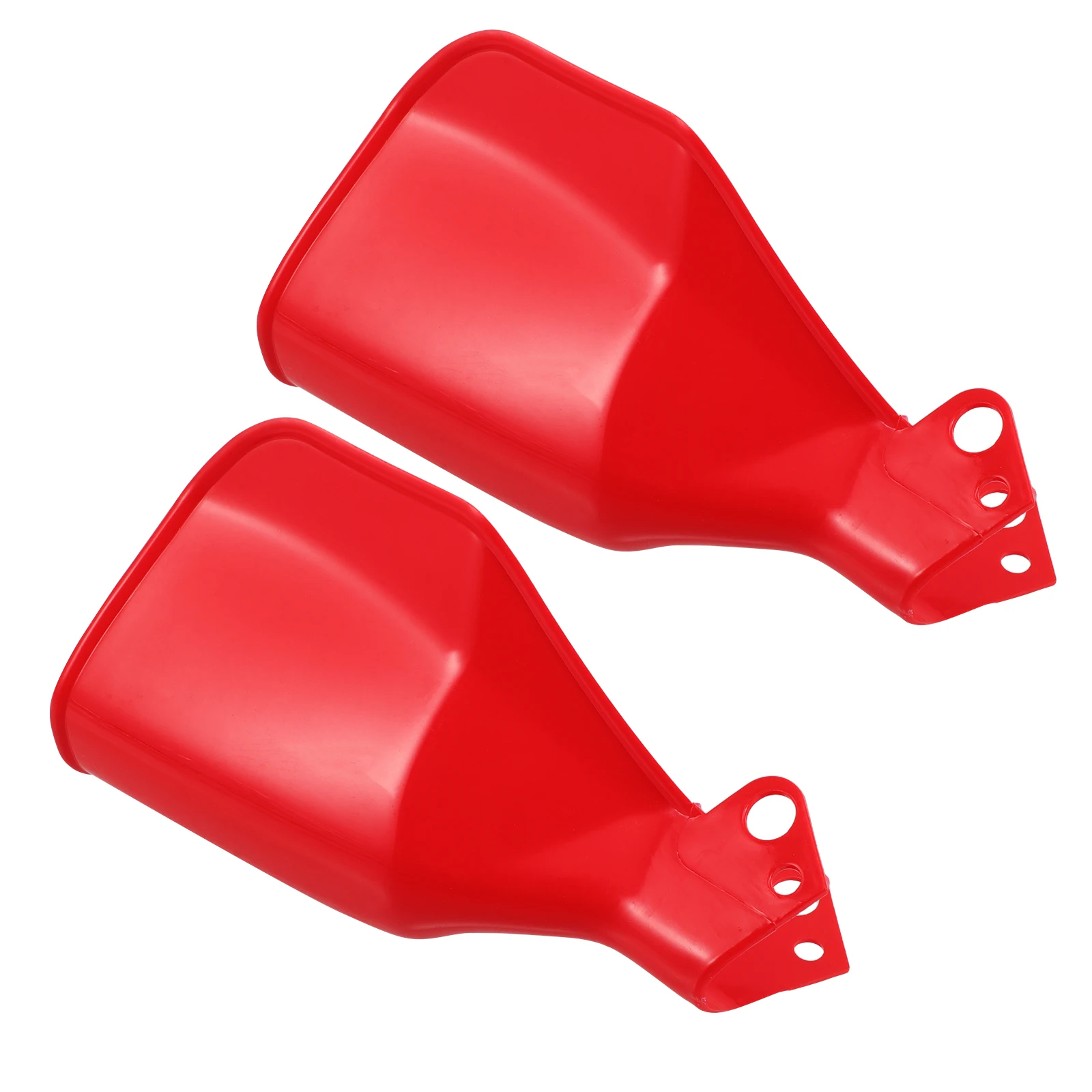 

2pcs Motorcycle Windshield Handlebar Guards ABS Plastic Windproof Dust Resistant Easy Install Stylish Design for Outdoor