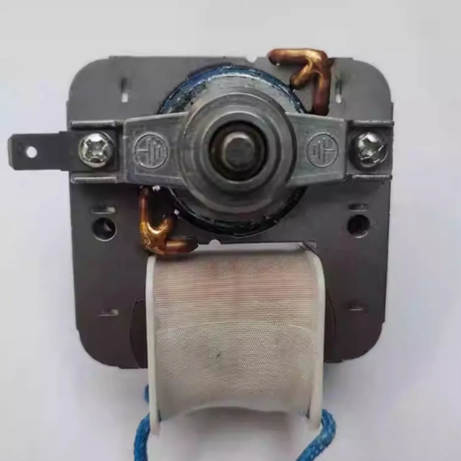 محرك مقلاة الهواء YJ61-16/13/10 محرك غير متزامن ذو عمود مغطى أحادي الطور محرك مروحة عالمي #5