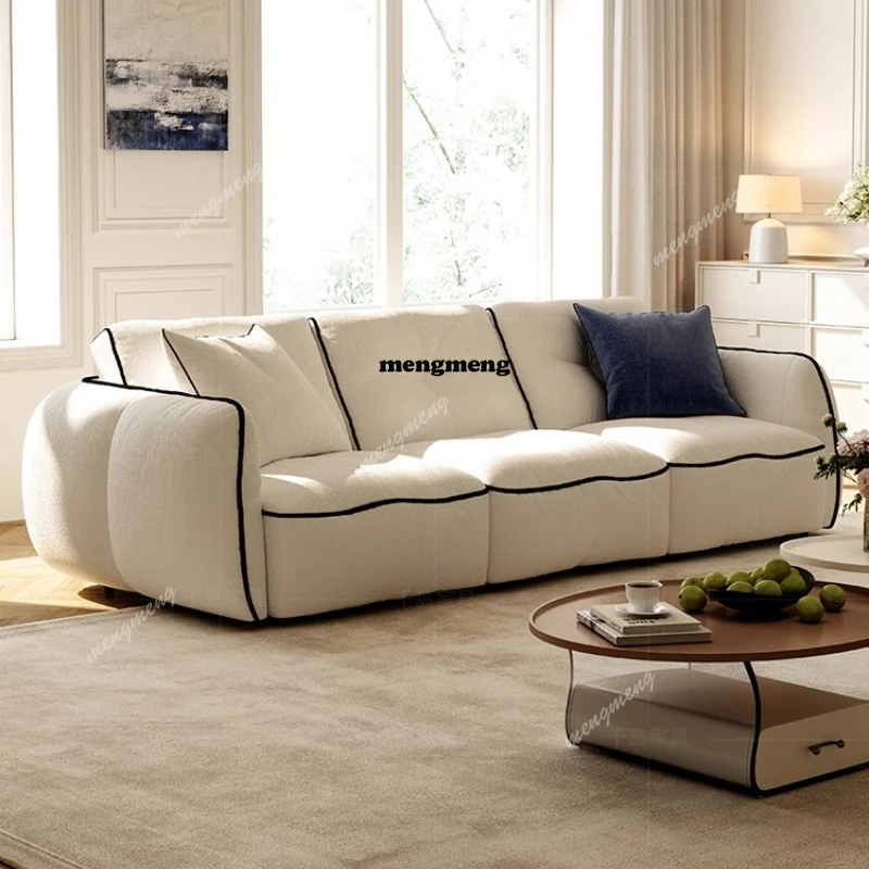 Designer Aesthetics Sofa Modern Simple Lounge Leisure Trendy Living Room Sofas Salon Unusual High Quality Muebles Furniture