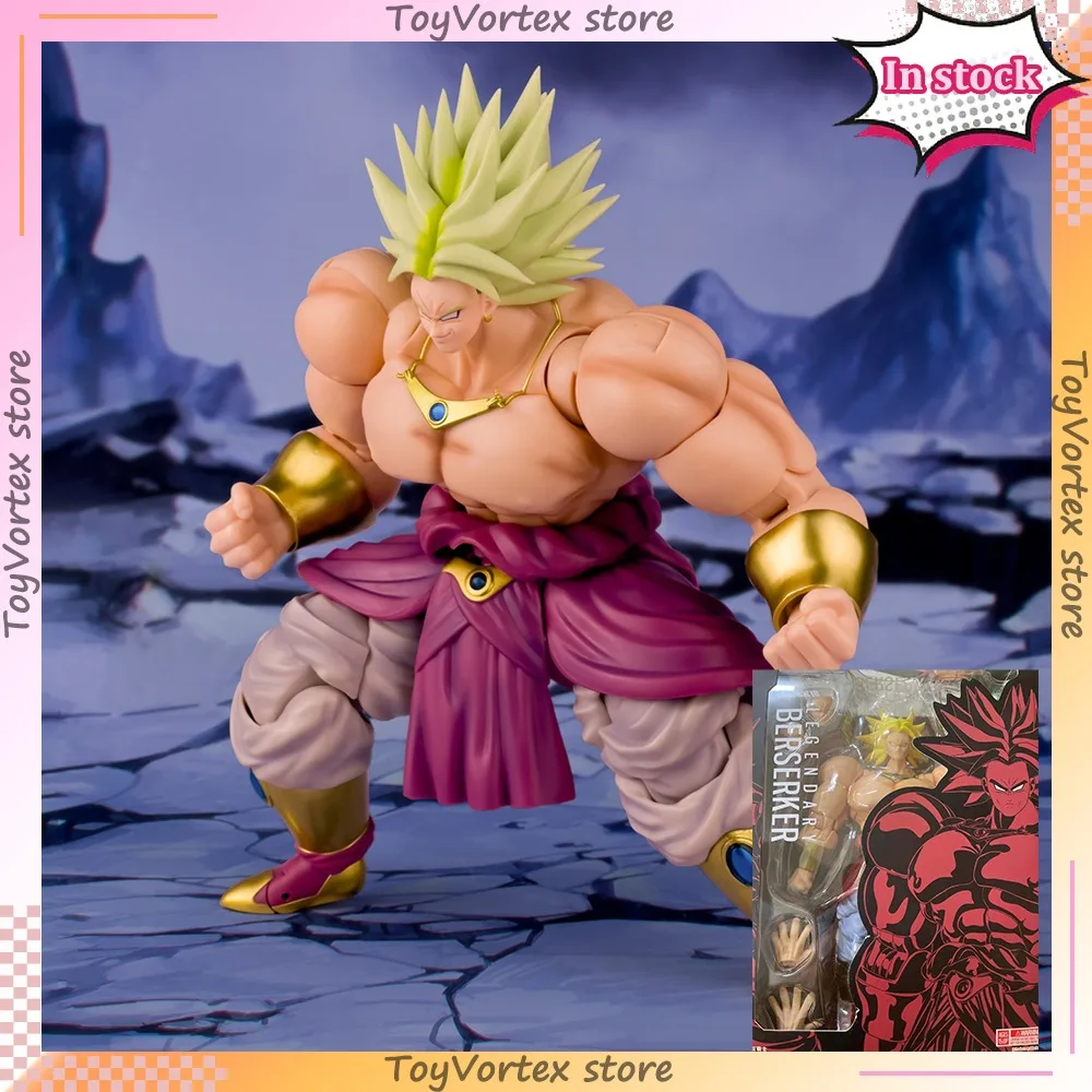 

Demoniacal Fit Dragon Ball Legendary Berserker Broly Figure Broly Action Figure PVC Statue Dbz Collection Kid Toy Birthday Gift