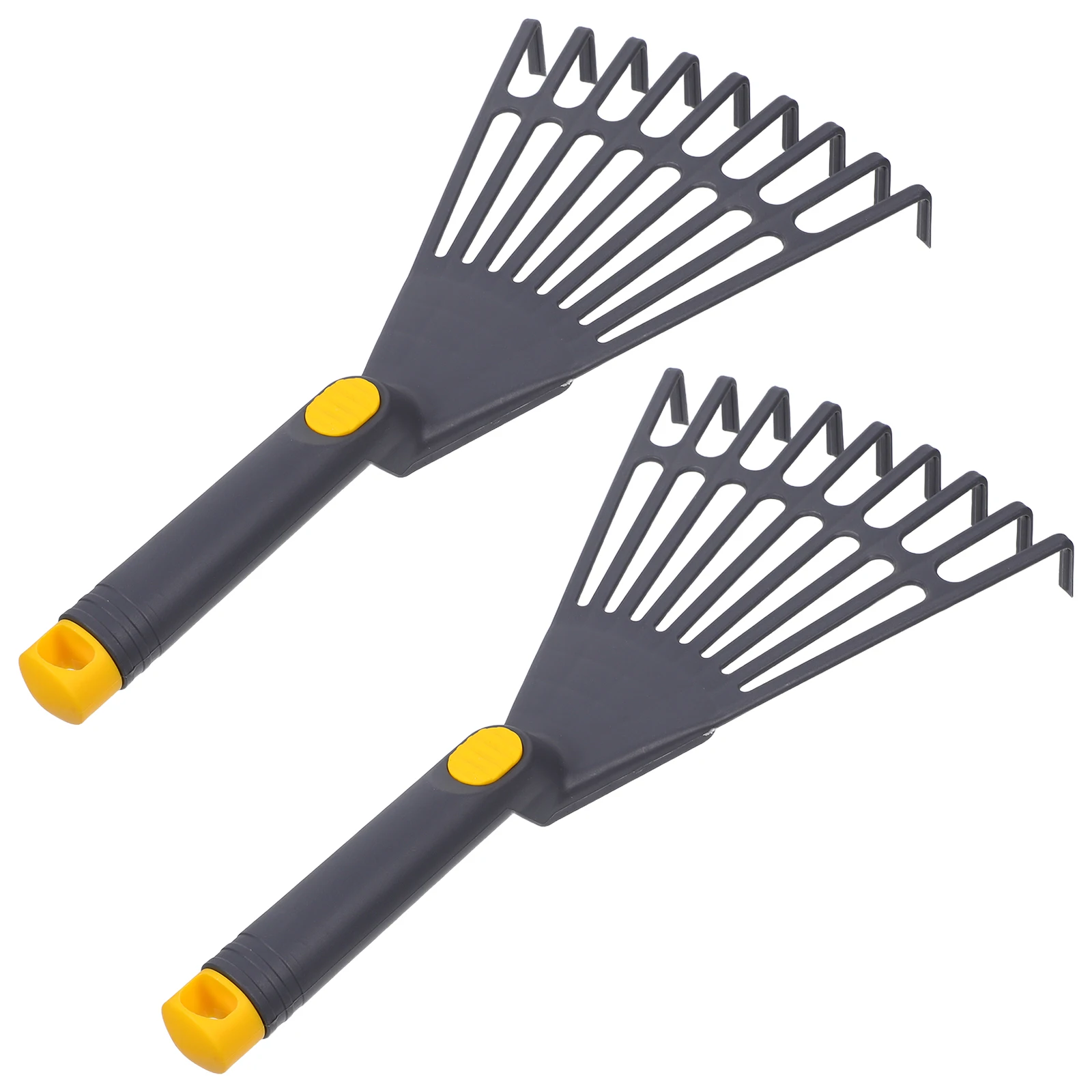 2 Pcs Garden Leaf Pick up Claws Sweeper Plastic Lightweight Landscape
