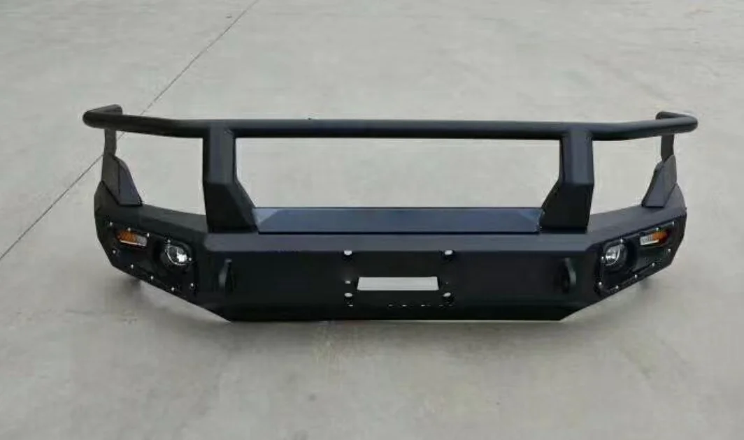 Brand-New Hot-Selling Steel Front Bumper Kit with Tow Hook Cut-Outs for Mitsubishi Pajero Montero V80 V90 V93 V97
