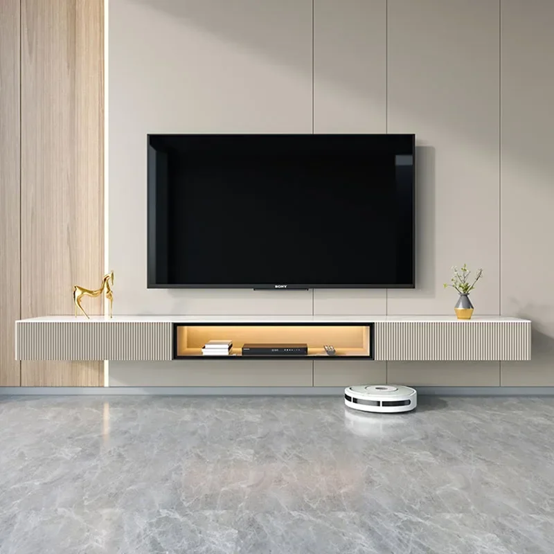 Floating Display Tv Stand Monitor Lowboard Console Pedestal Theater Tv Cabinets Computer Mobile Tv Soggiorno Luxury Furnitures