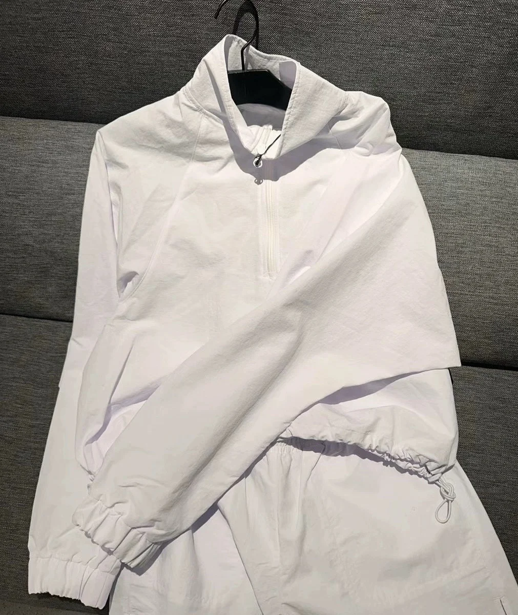 

Sun Protection Zipper Loose Fitn Outdoor f High Collar Women Casual Top Commute Sle Long Sve ort Length