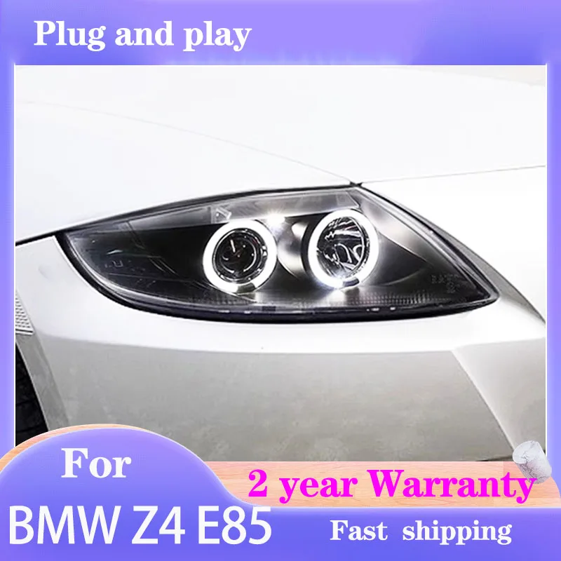 

Car Styling For BMW Z4 E85 Head Lights 2003-2008 Z4 Headlight DRL Turn Signal Low High Beam Projector Lens