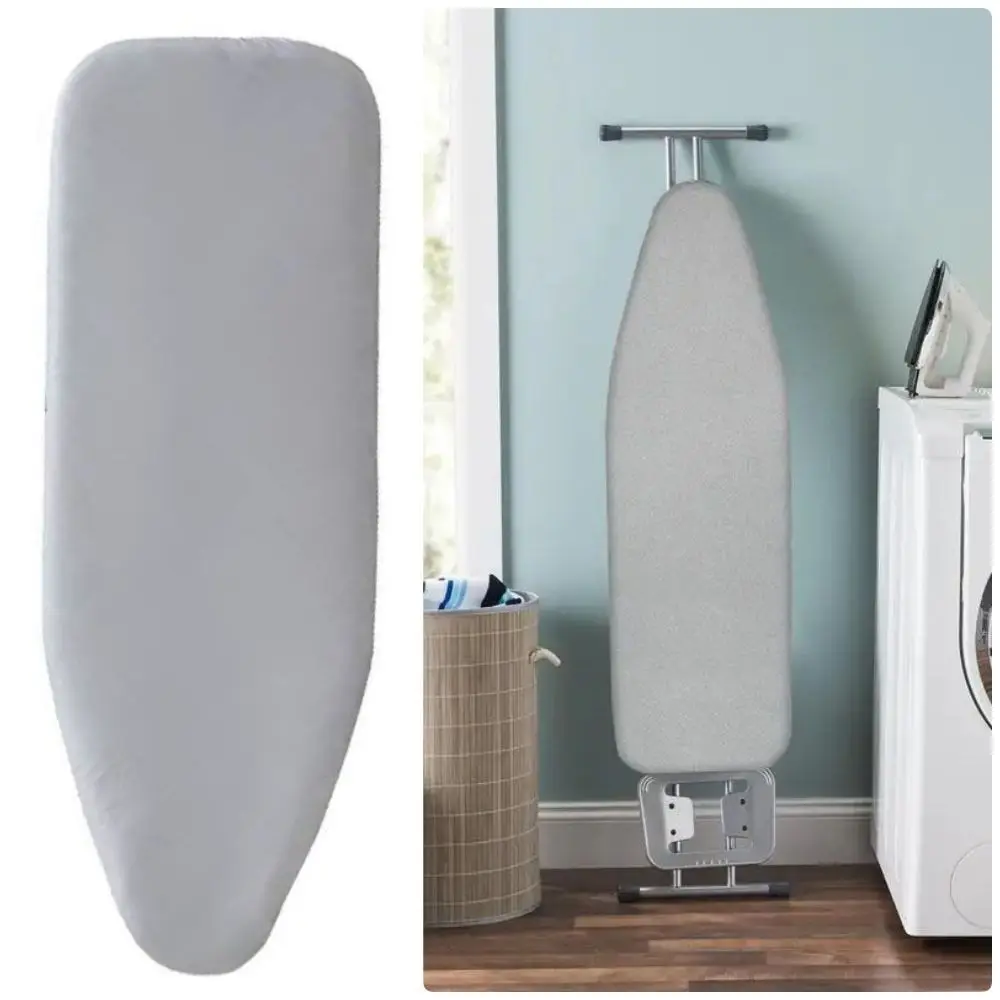 1Pcs Stain Resistant Ironing Board Cover With Elastic Edge Universal Iron Heat Shield Cloth Cover Thick Cotton Padding