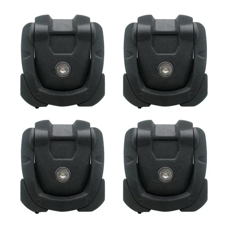 4PCS Car Trunk Hooks Organizer Rear Cargo Mounting Luggage Net Fixing Fastener Hooker Black White For Nissan Navara NP300