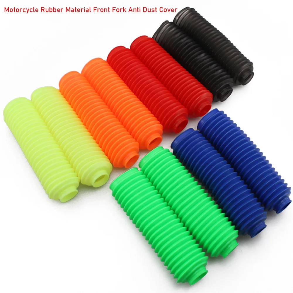 

Motorcycle Rubber Material Front Fork Anti Dust Cover Gaiter Boot For KL250 XG250 XT225 AX-1/250 DR200 Shock Absorber Dust Cover
